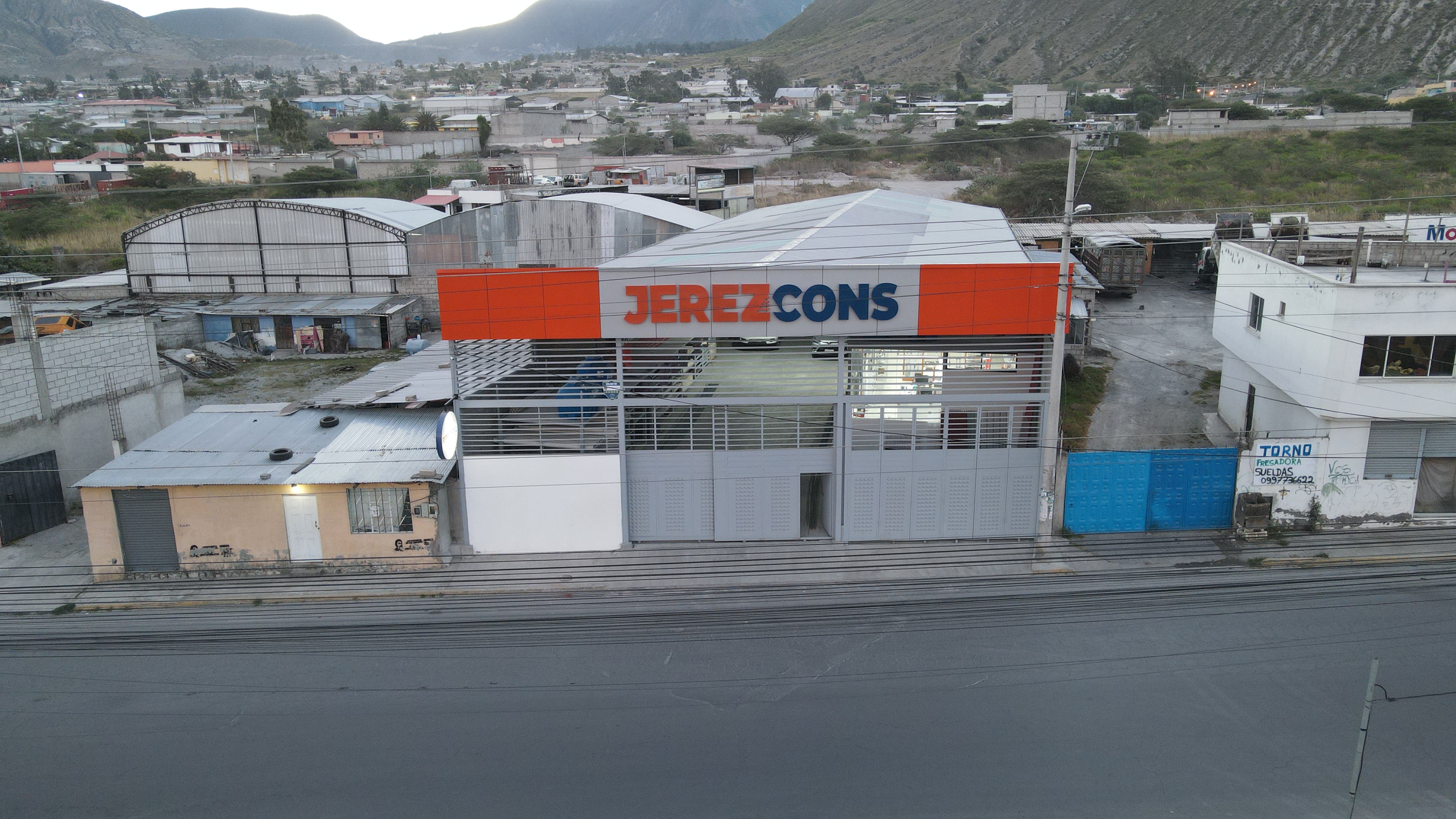 Vista aérea JerezCons — San Antonio de Pichincha